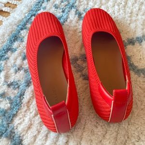 Everlane Knit Dayglove Cherry Red Sz 10